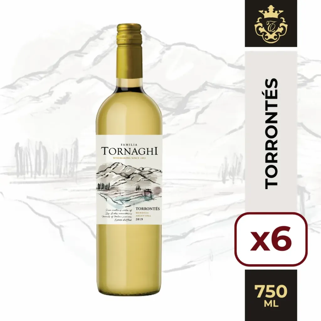 Familia Tornaghi Torrontés 6 x 750 cc