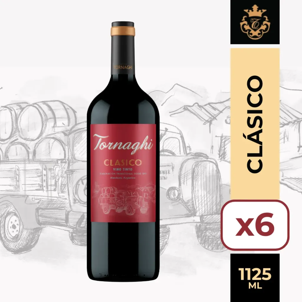 Tornaghi Magnum Tinto Clásico 6 x 1125cc