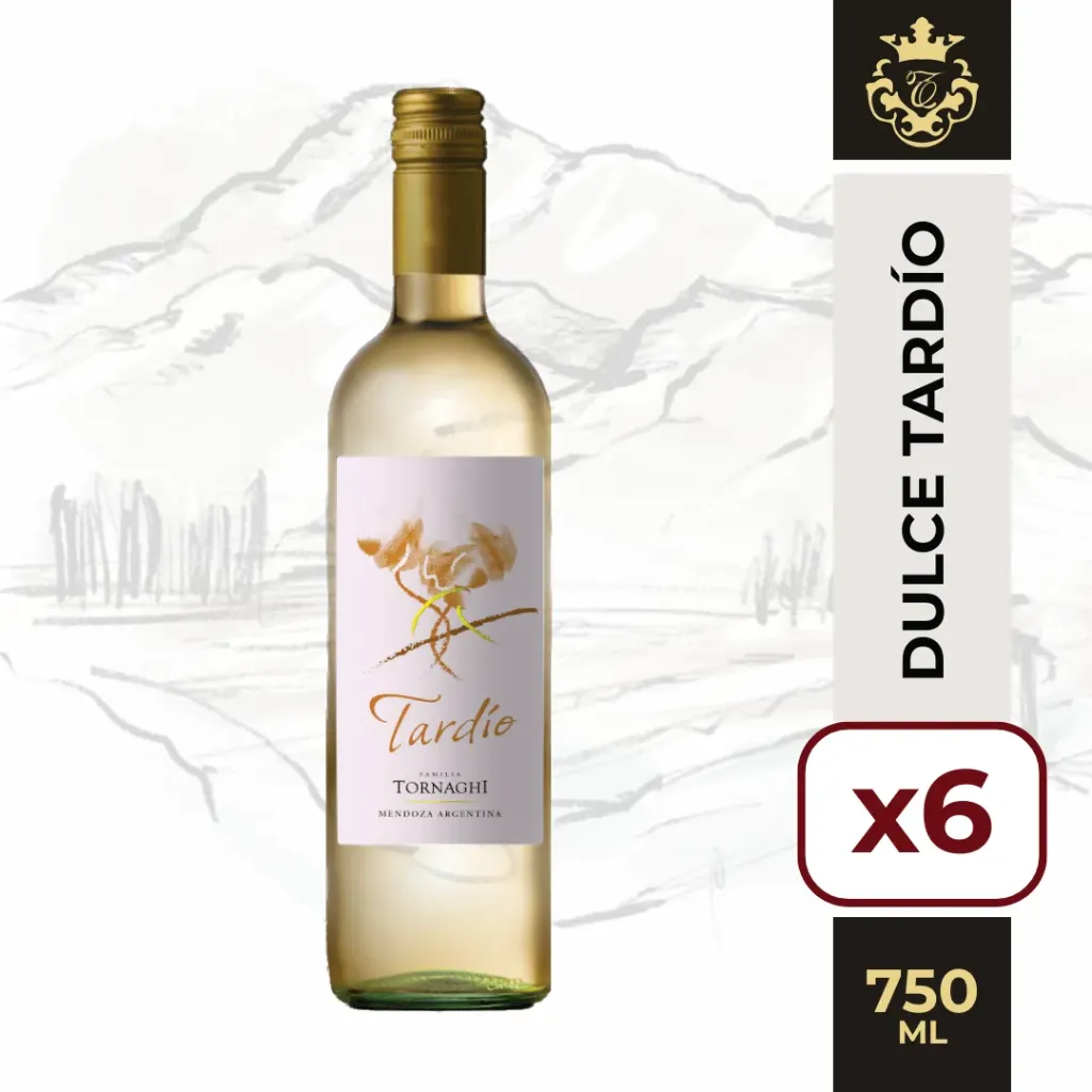 Familia Tornaghi Blanco Dulce Tardío 6 x 750 cc